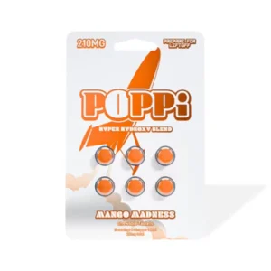 Poppi 7OH Mango Madness — Best 35mg Hyper Hydroxy Tablets (6ct)